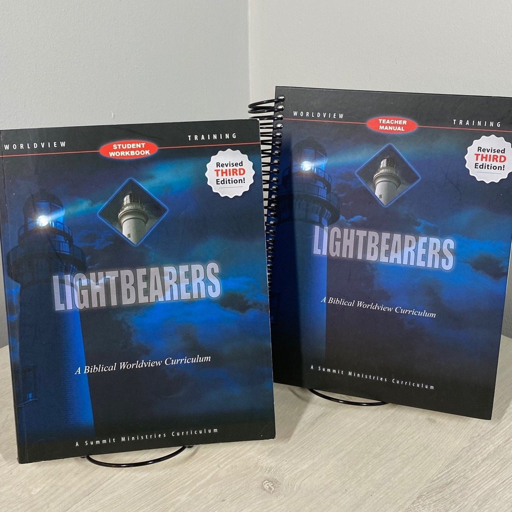 Summit Ministries Lightbearers Worldview Curriculum Teacher Student Book Set 3rd